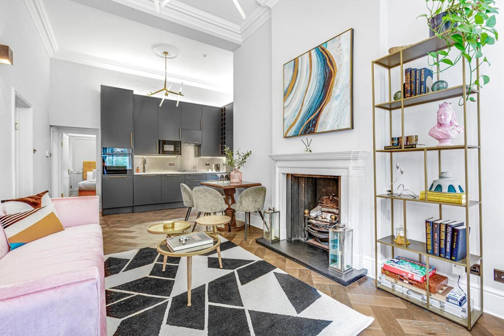 Kings Road Stylish Apartment In Chelsea 伦敦 外观 照片